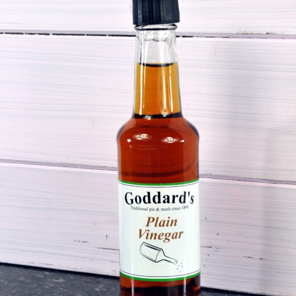 Plain vinegar for pie mash and liquor Goddard's non brewed condiment