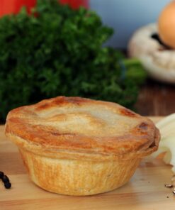 Chicken and mushroom pie