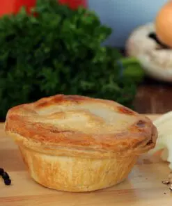 Chicken and mushroom pie