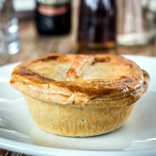 Steak and potato pie