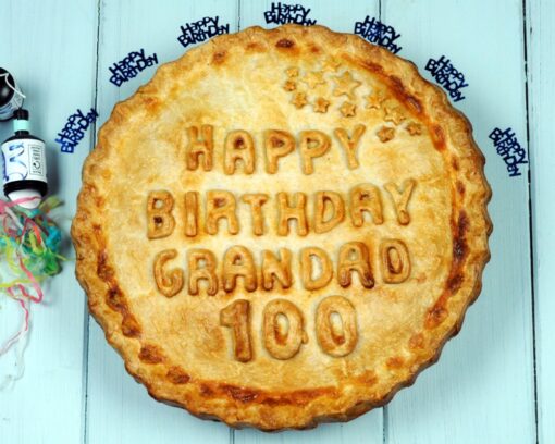 Personalised celebration pie