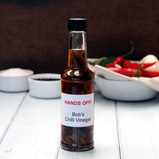 Personalised Bottle of Chilli Vinegar 140ml - Image 2