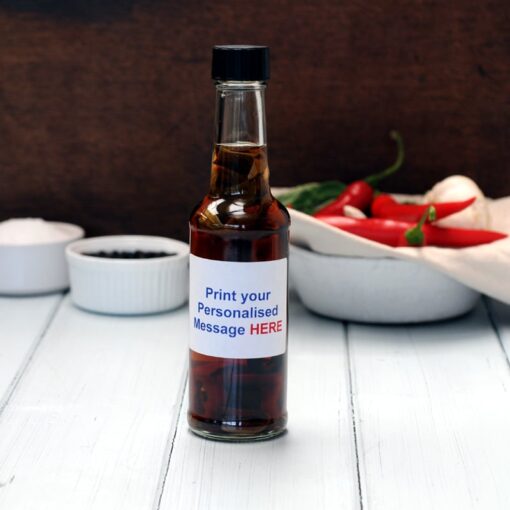 Personalised Bottle of Chilli Vinegar 140ml
