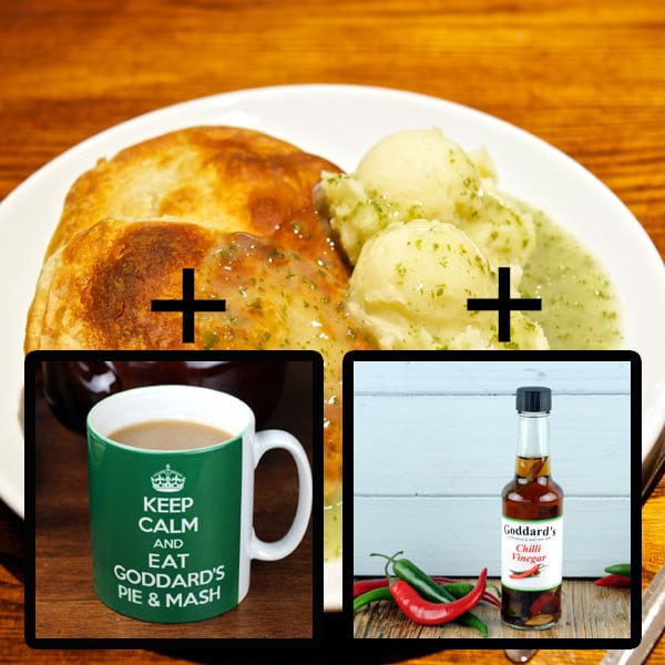 Save with our 8 pie mash & liquor bundle. Hand made pies with Goddards