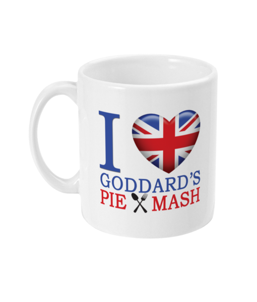 I Love Pie & Mash Mug - Image 3
