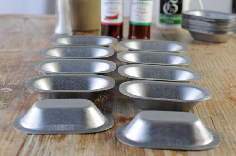 10 large pie and mash pie tins Make your own pie and mash shop pies