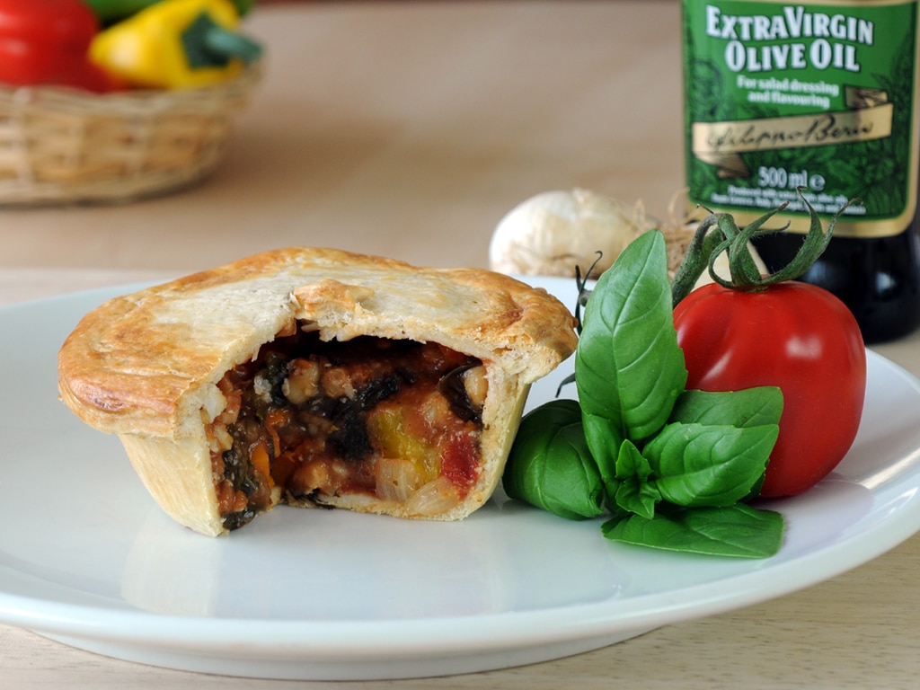 Tuscan bean vegan pie