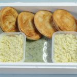 4 pie mash and liquor from Goddards