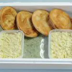 4 pie mash and liquor from Goddards