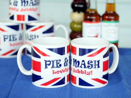 Pie and mash lovely jubbly mug