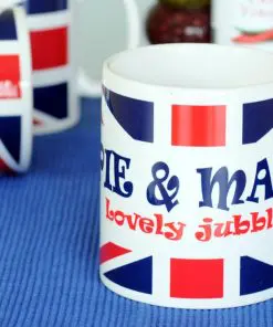 Pie and mash lovely jubbly mug