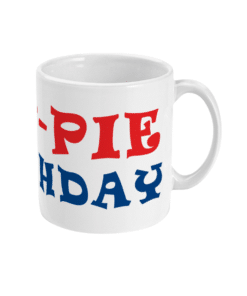 Hap-Pie Birthday Mug