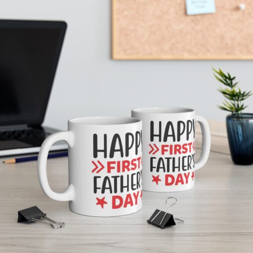 Happy First Father's Day Mug - Image 5