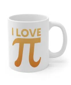 I Love Pi Mug