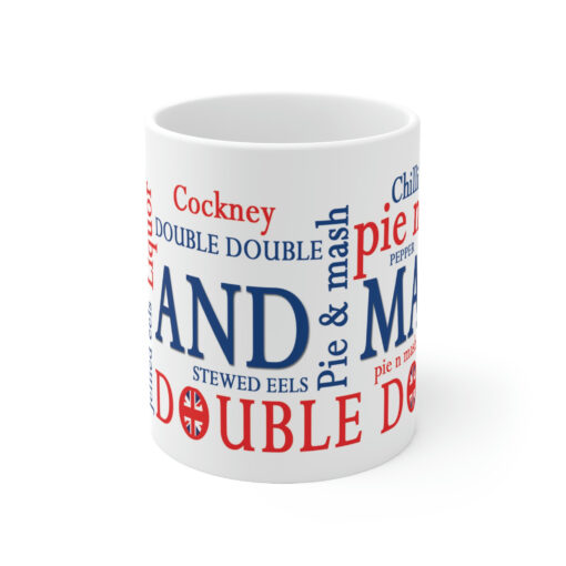 Pie and Mash Word Cloud Mug - Image 2