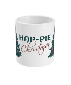 Hap-Pie Christmas Mug